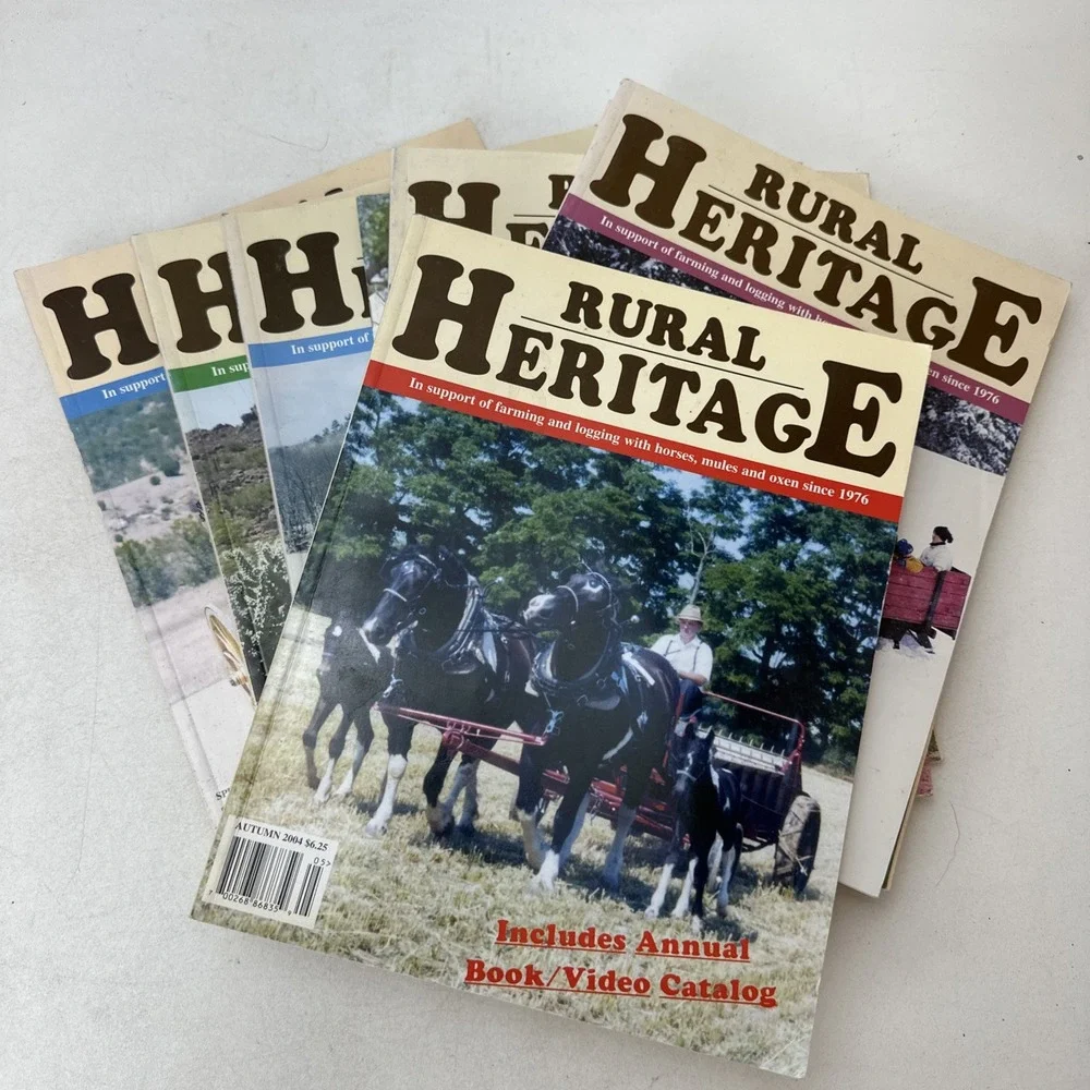 Rural Heritage Vintage Magazine 2004 2005 2012 Spring Summer Autumn Winter Lot 8